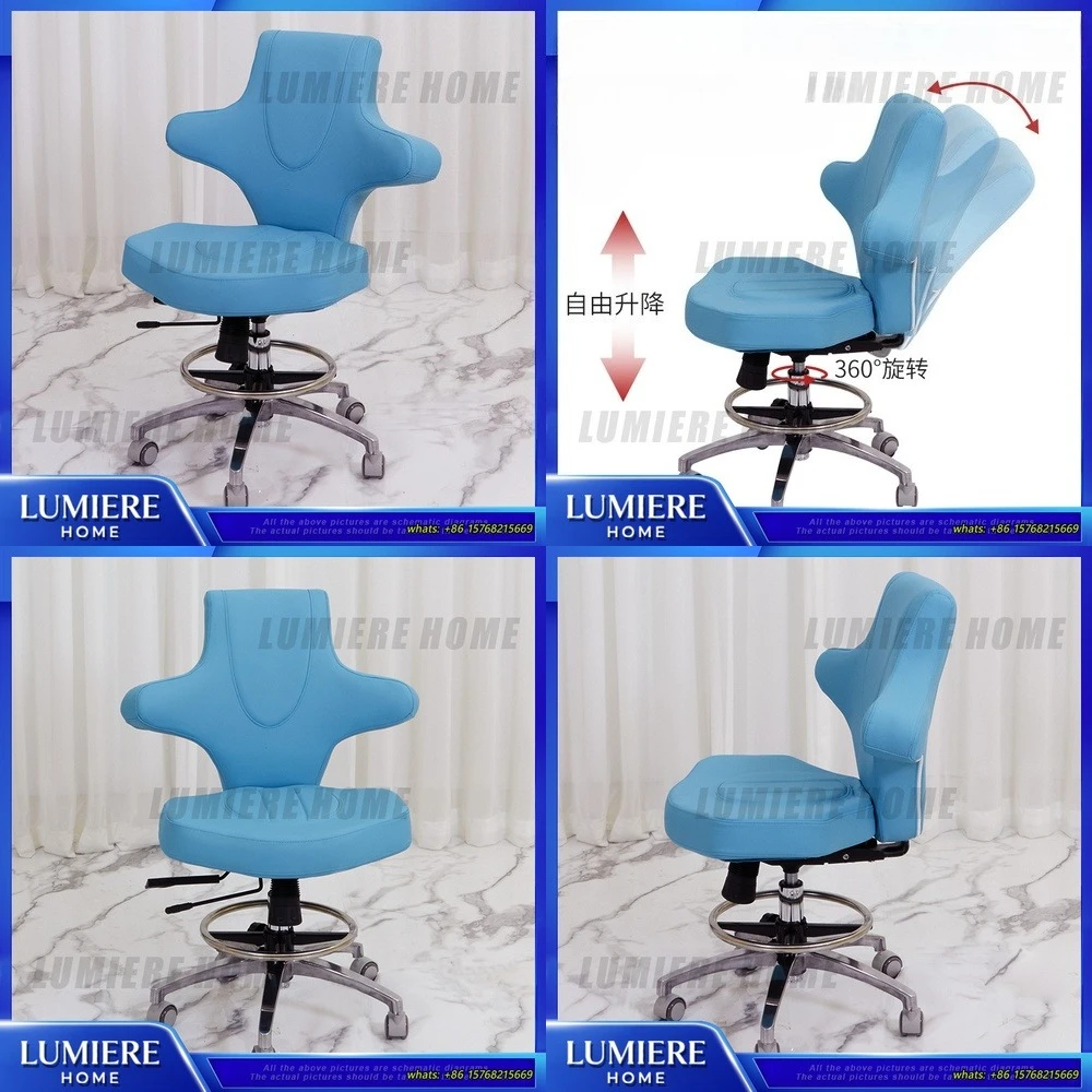 

Многофункциональное кресло для медицинского осмотра с регулируемой высотой для врача, стоматологической ультразвуковой клиники, сидения, офисная мебель