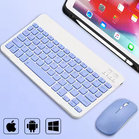 Mini Bluetooth Keyboard and Mouse Set for iPad — Best ultra-budget keyboard and mouse bundle
