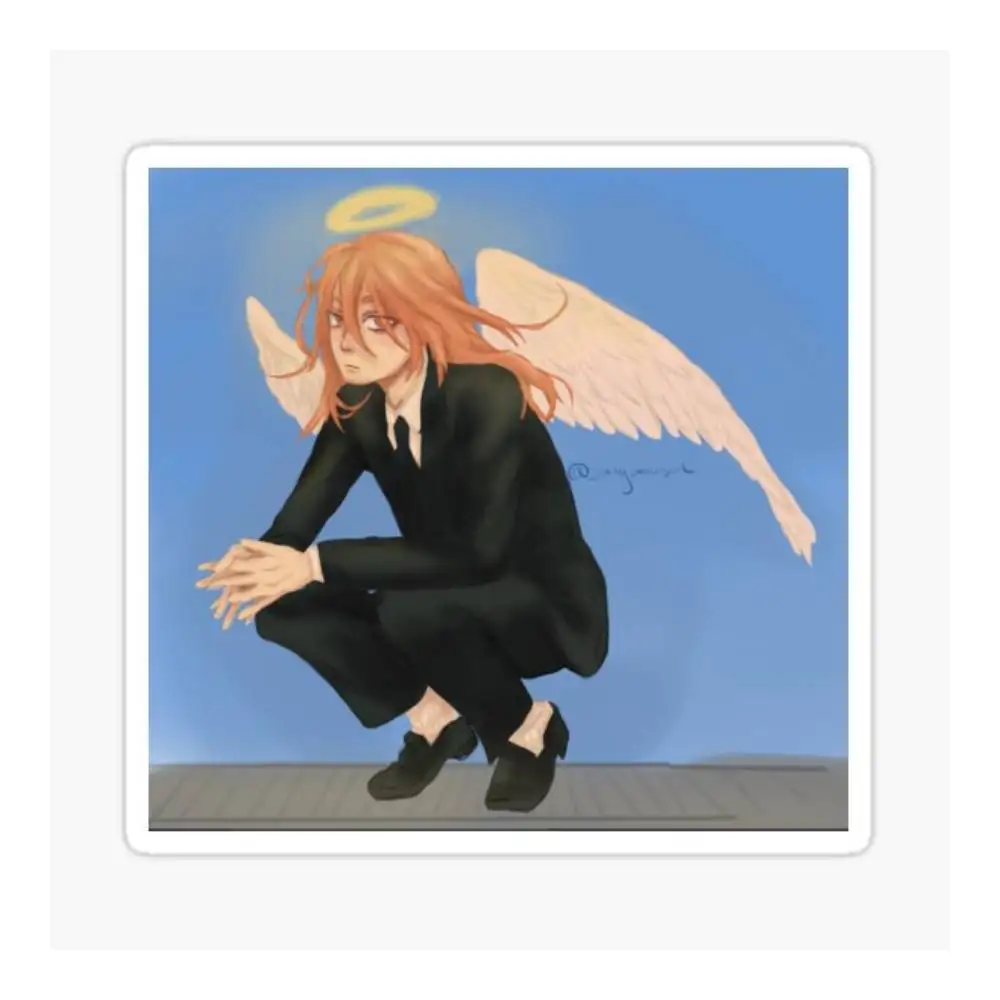 Angel Devil Sticker Car Window Bumpers Die-cut Vinyl Stickers Decorative Accessories