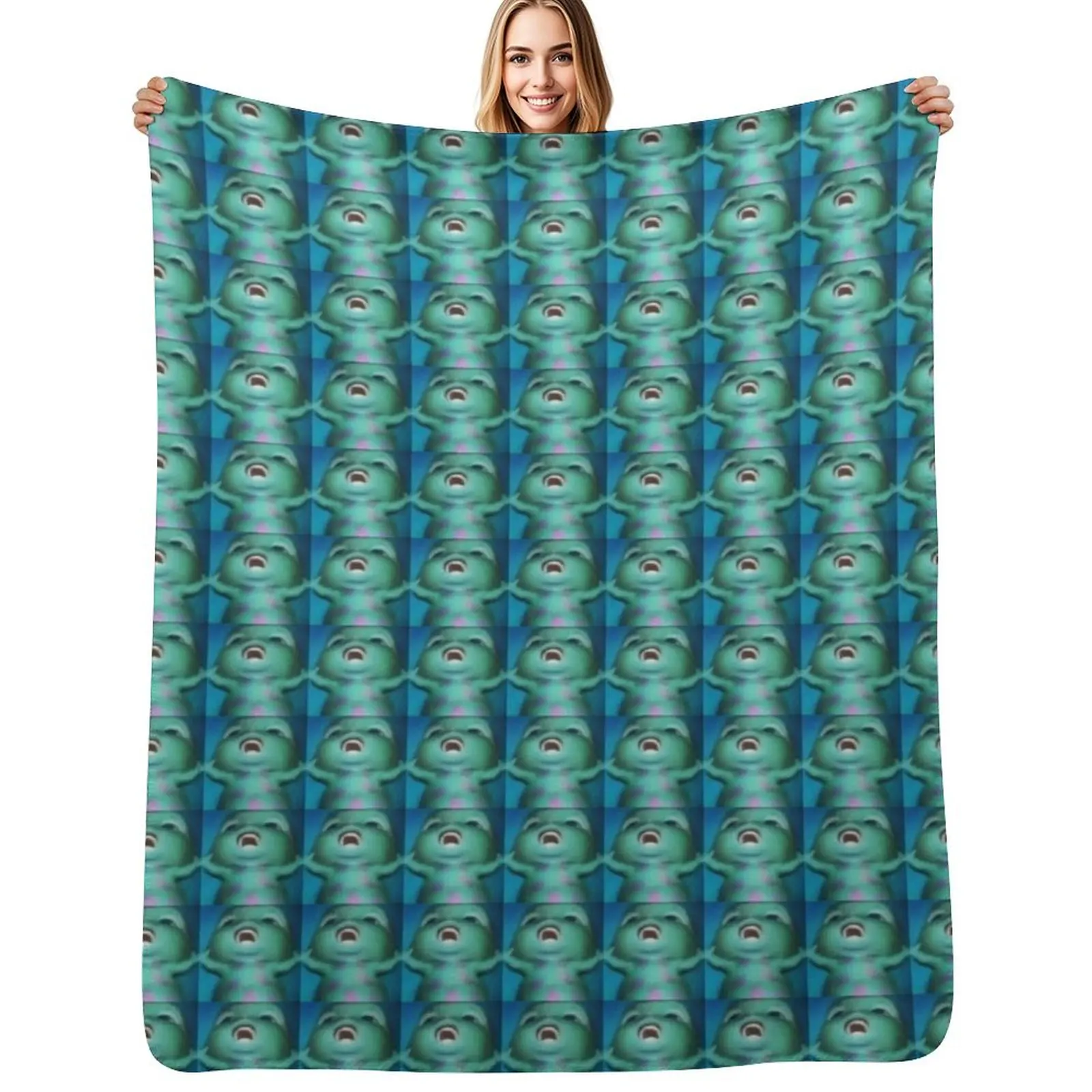 

BIBBLE Throw Blanket Lightweight Cozy Blanket for Bed Sofa
