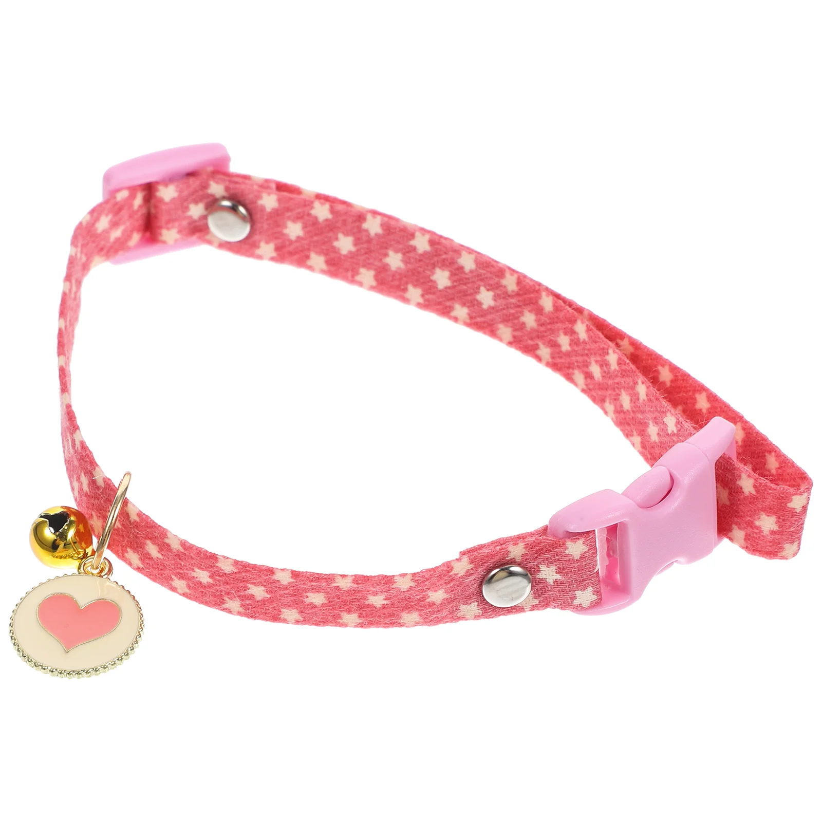 

Pet Collar Dog Small for Puppies Cat Cute Polyester Bell Collars Cats Kitten Adjustable Girl Puppy Accessory
