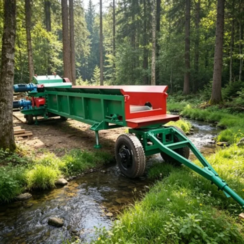 High Quality Wood Crusher Saw Dust Machine Mobile Diesel/motor Street Greening Chipper for Sale