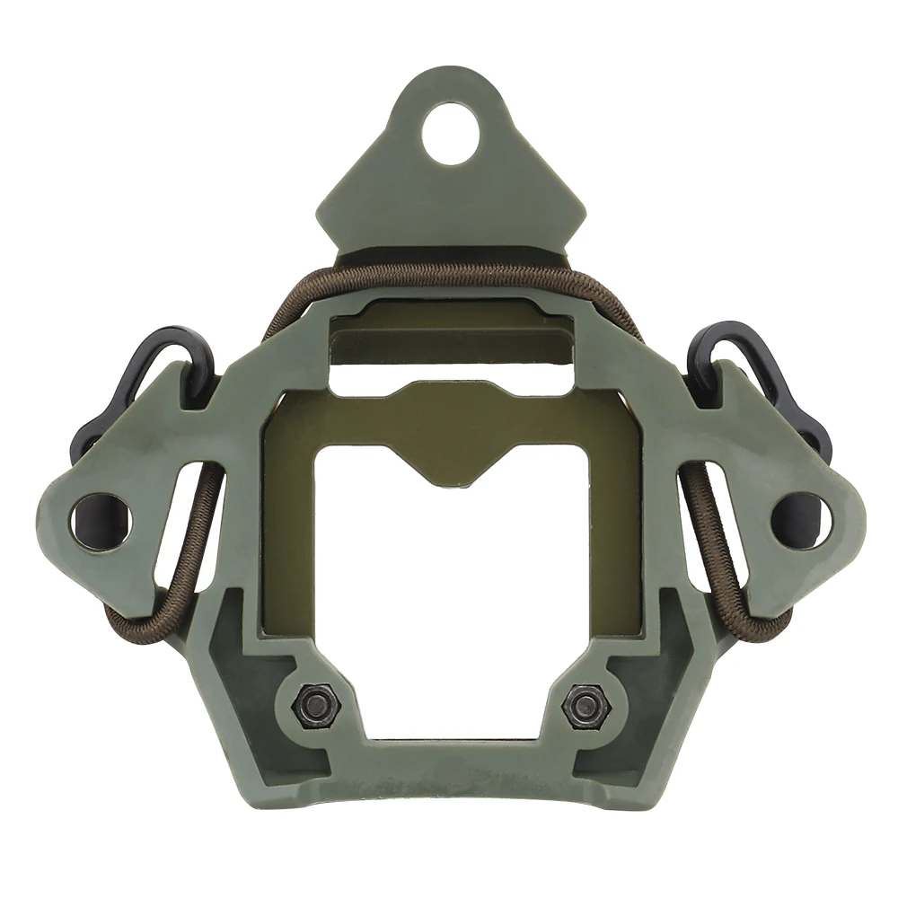 VULPO New Tactical Helmet Vas Shroud Three-Hole NVG Mount Adapter/Aluminum Alloy Modular Shroud  For FAST MICH AF Wendy Helmet