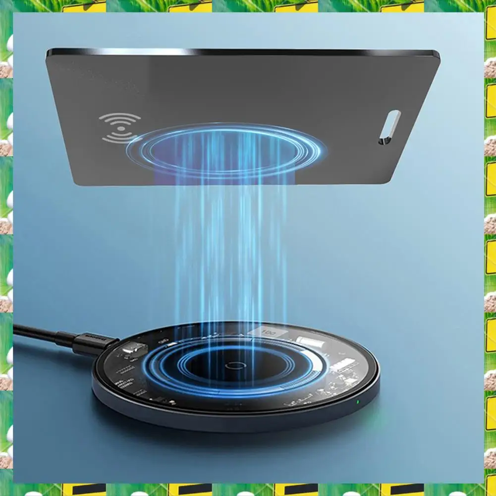 3C Electron Wireless Charging Smart Track Card Works For  Find My Wallet Tracker Phone Finder Ultrathin Mini Locator,Wirele