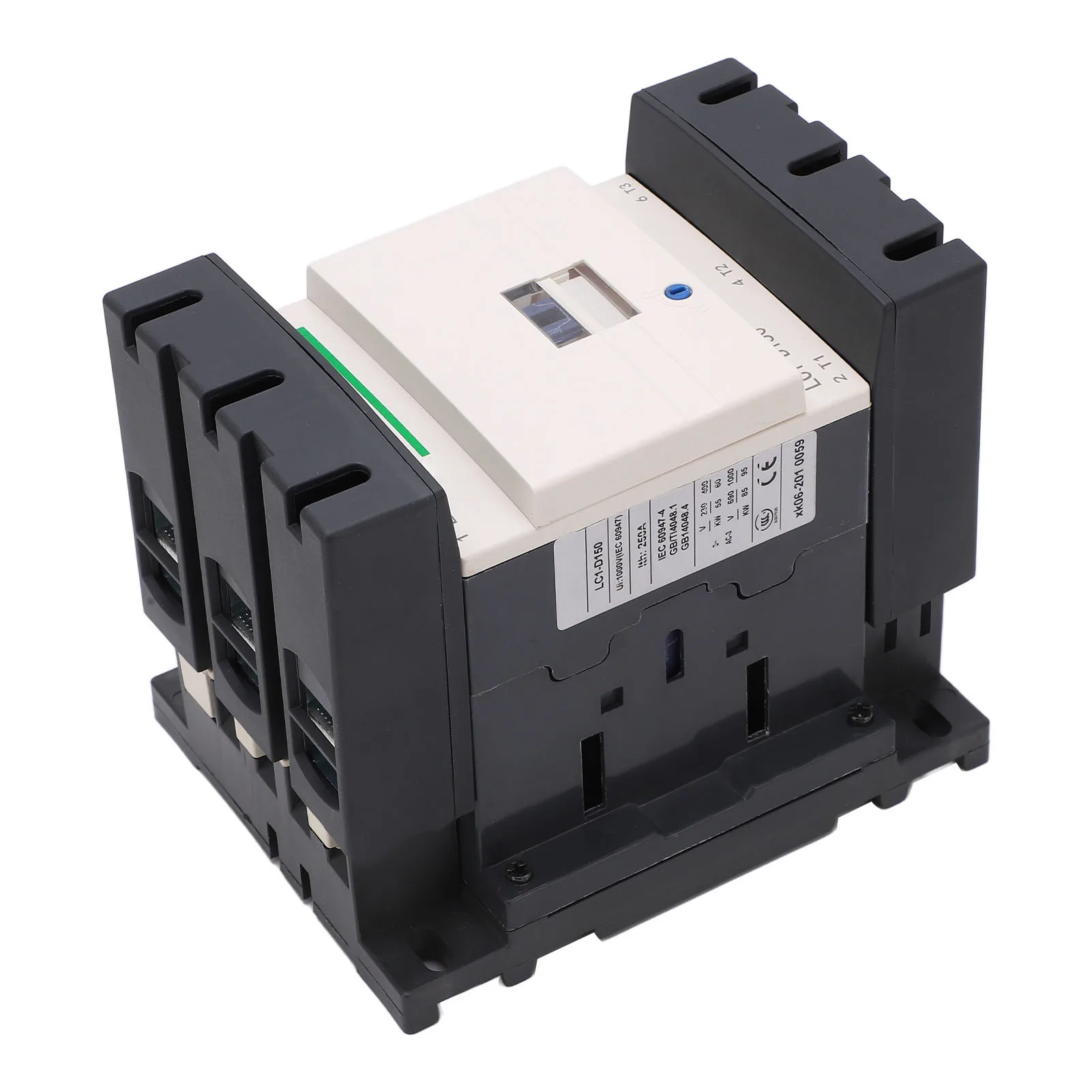 AC Contactor 150A Copper Coil Silver Contact PC Flame Retardant Shell Power Distribution Equipment Supply AC Contactor Contactor