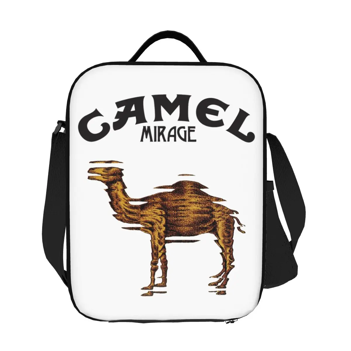 Borsa da pranzo isolata cammello Cool Mirage personalizzata per gli amanti degli Humps dell'ufficio scolastico scatola termica per il pranzo portatile più fresca donna bambini