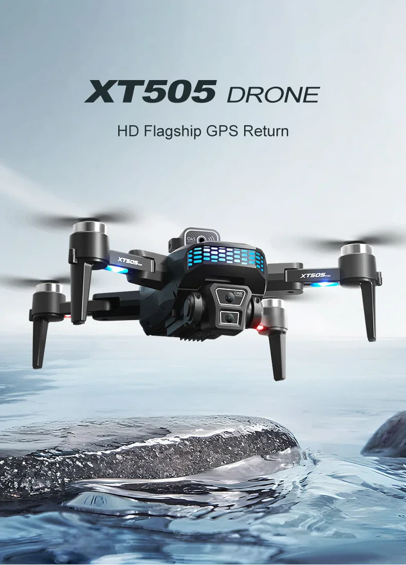 XT505 GPS RCドローンバッテリー 3.7V 200 - Xt505 Rc Drone のレビューと価格
