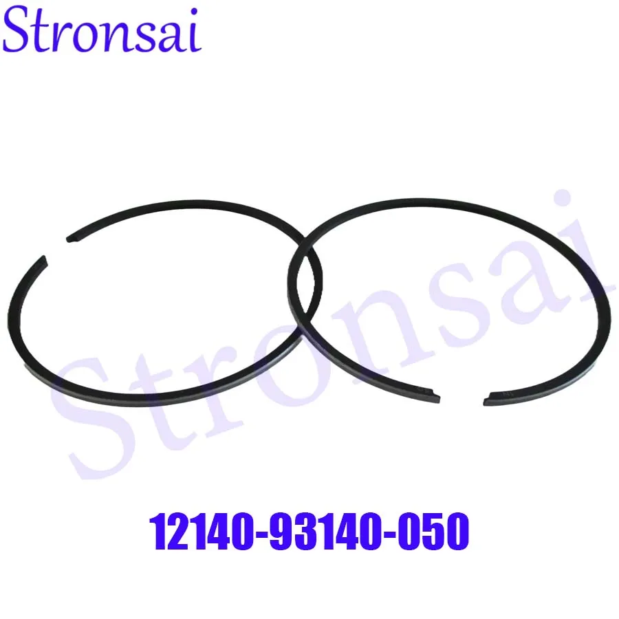 

12140-93140-050 Piston Ring Set +0.5mm for Suzuki Outboard Engine 9.9HP 15HP DT9.9 DT15 Boat Engine Parts Thickness 1.5