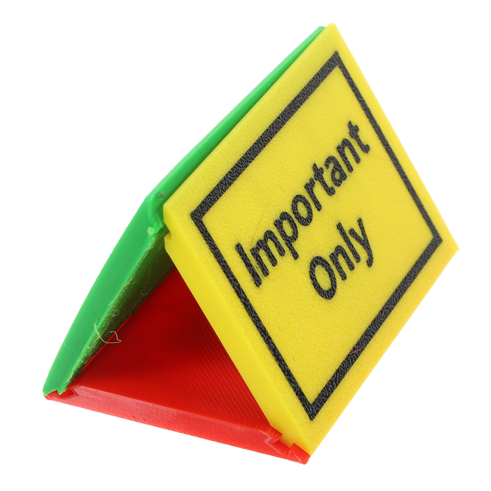 

Desk Block Detachable Triangle Do Not Disturb Indoor Table Compact Design Multicolor Office Decoration Easy Assembly for Meeting