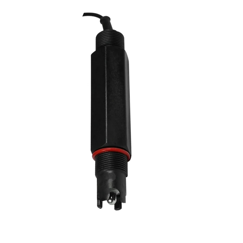 

Industrial HF Antimony pH Electrode PPS Material Hydrofluoric Acid Inline pH Probe NPT3/4 Customizable Connector Semiconductor