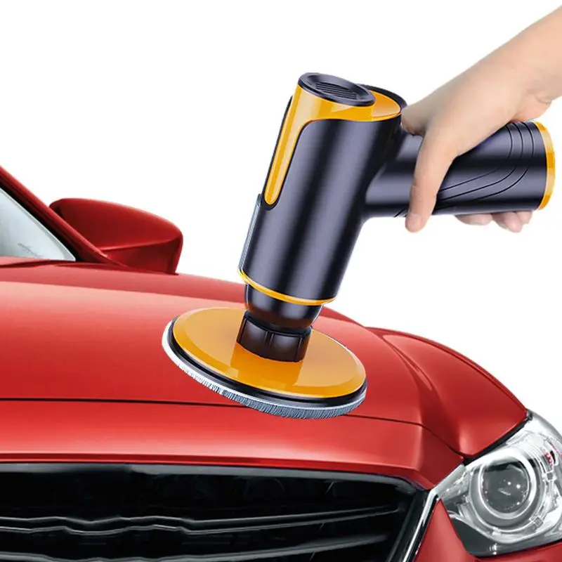 Polishing Machine Variable Speed Buffer Polisher With Handle Uniform Waxing Portable Polisher Mini Car Detailing Buffer & Sander