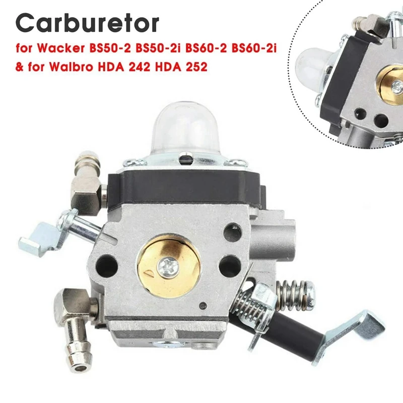 Carburetor Chain Saw Carburetor Power Tools Parts for Wacker BS50-2 BS50-2I BS60-2 BS60-2I for Walbro HDA 242 HDA 252