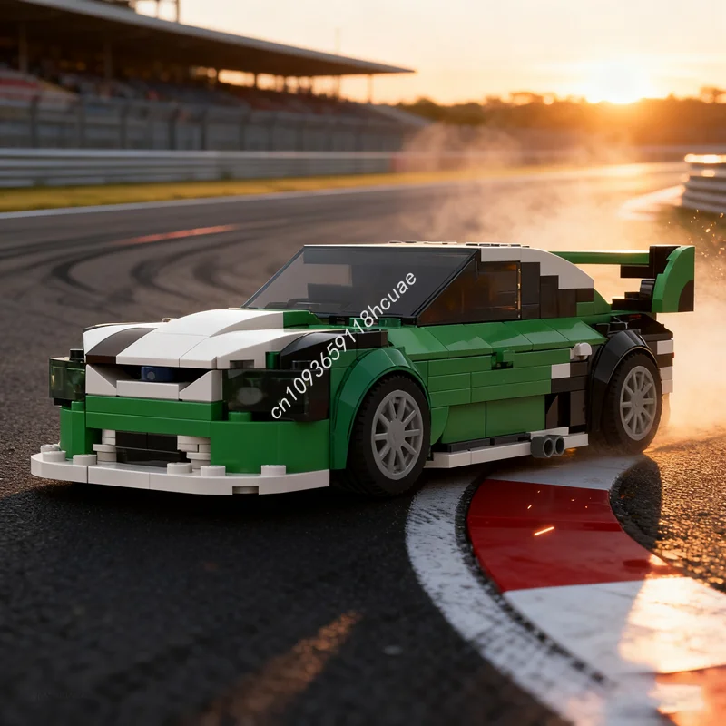 

397 шт. MOC Forded Falcon FG суперкар бутылка O модель строительные блоки игрушки архитектура сборка рождественские подарки DIY творческие дети