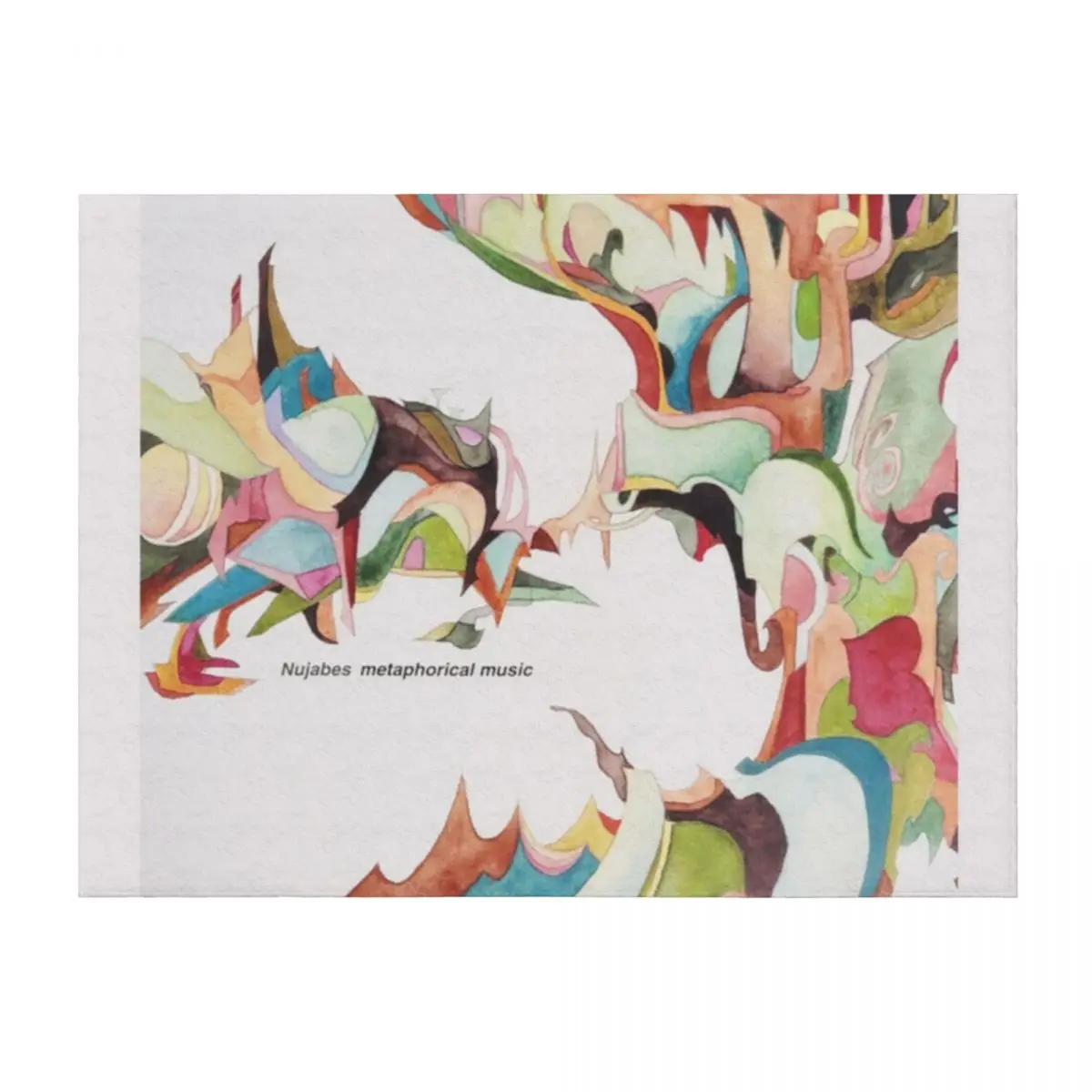 

nujabes metaphorical music album art Throw Blanket Decorative Sofas Hairy wednesday Decorative Throw Blankets