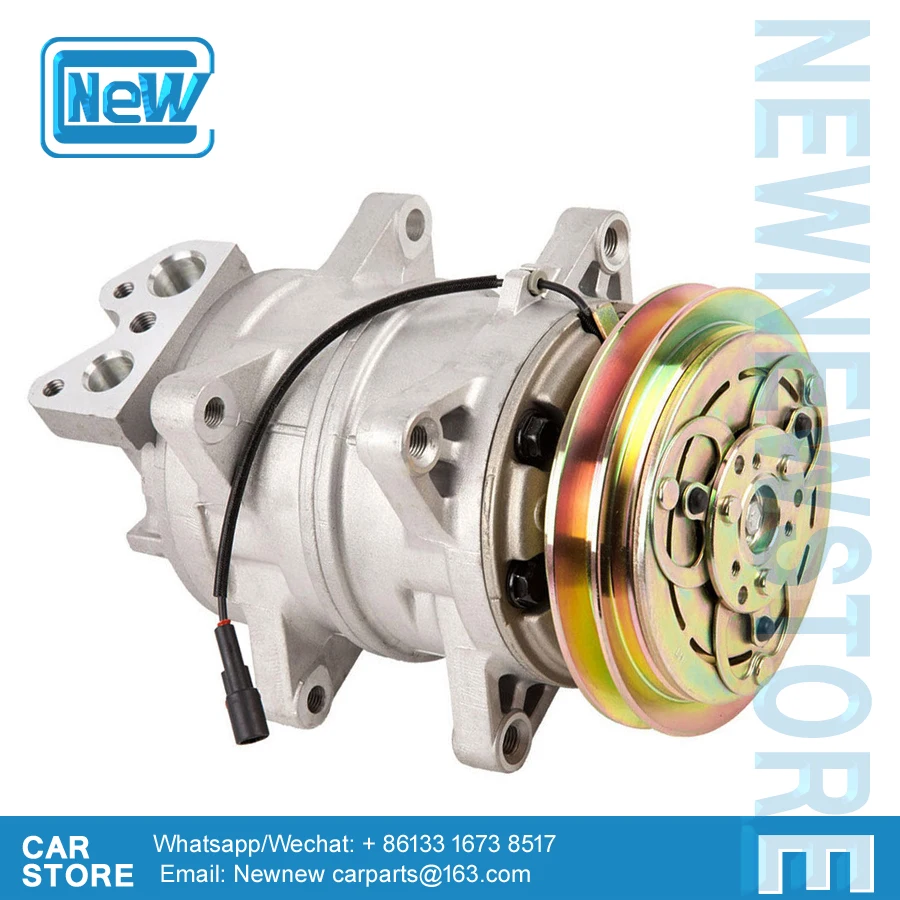 

DKS15CH AC Compressor 24V 12V For 2001-2005 Isuzu NPR / NPR-HD L4 4.8L 506211-7770 506011-9611 506011-9610 8972513411 8972513410