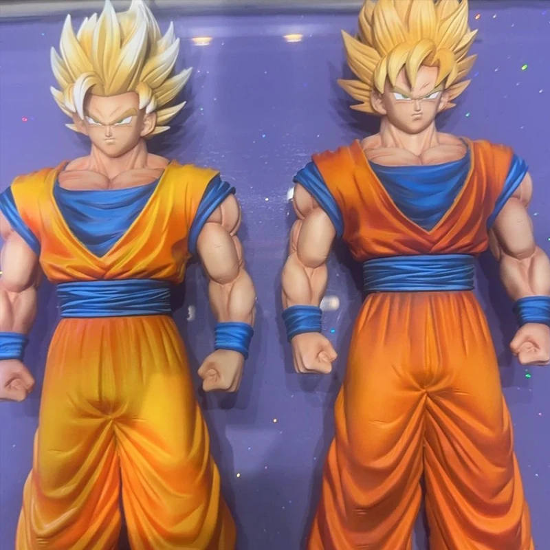 

Dragon Ball 32cm/12.6inches Anime Statue Super Saiyan Goku Action Figure Figurine Model Collection Desktop Decoration Toys Gift