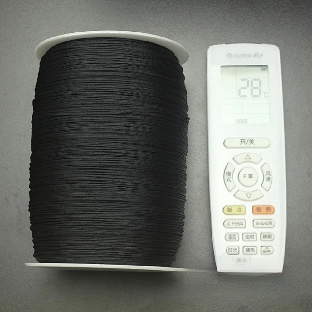 1/1.5/1.8/2.0mm Cotton Braided Woven Rope Twist Line For Jewelry DIY Making String Lanyard Necklace Hanging Cord Wholesale