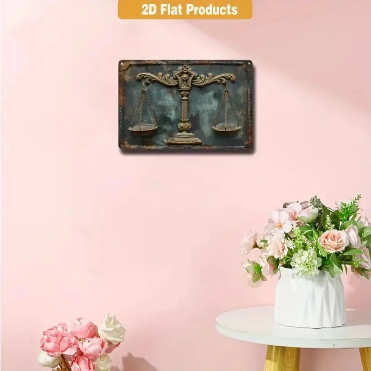 2D شقة الرجعية معدن الألومنيوم تسجيل |   ديكور الفناء والحائط |   استخدام المرآب/المقهى/البار/غرفة المعيشة