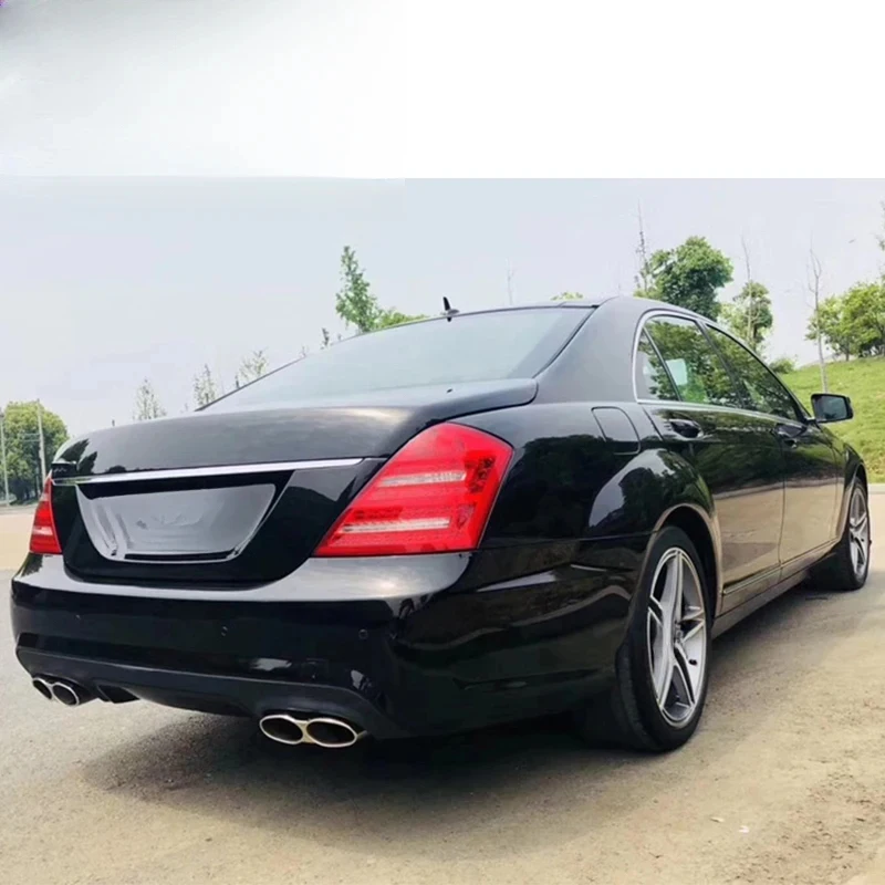 

S Class Body Kit With Front Bumper Grille Rear Bumper W221 S500 S350 S55 To S63 S65 PP Material 09y~