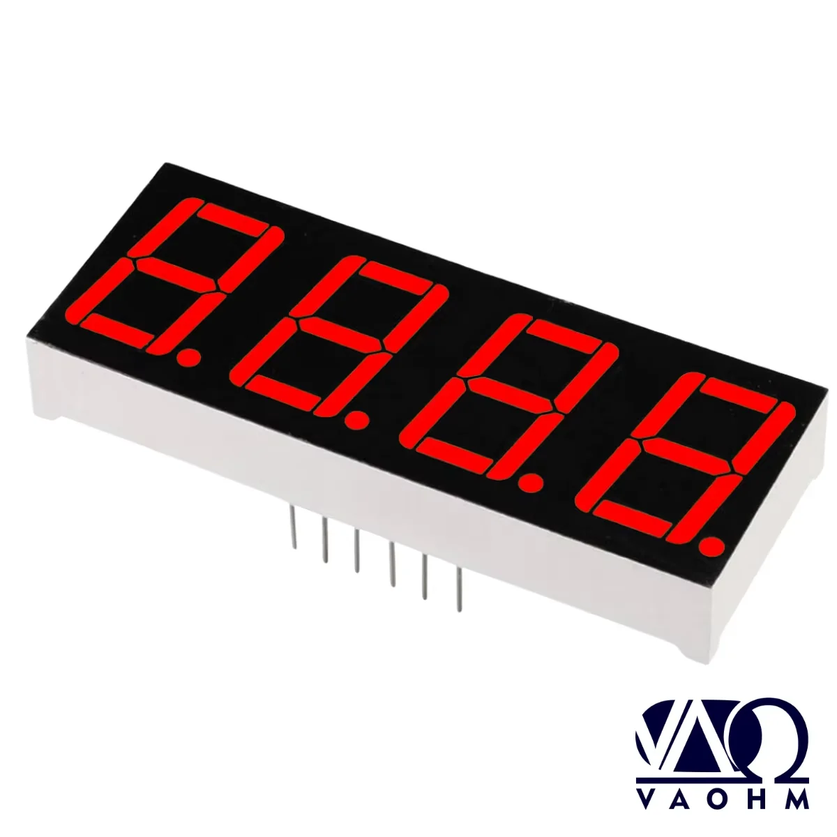 10PCS 5641BH 5641BB 5641BG 5641BW 0.56 Inch Common Anode 4 Digit Standard Seven Segment Led Display Tube  Red Blue Green White