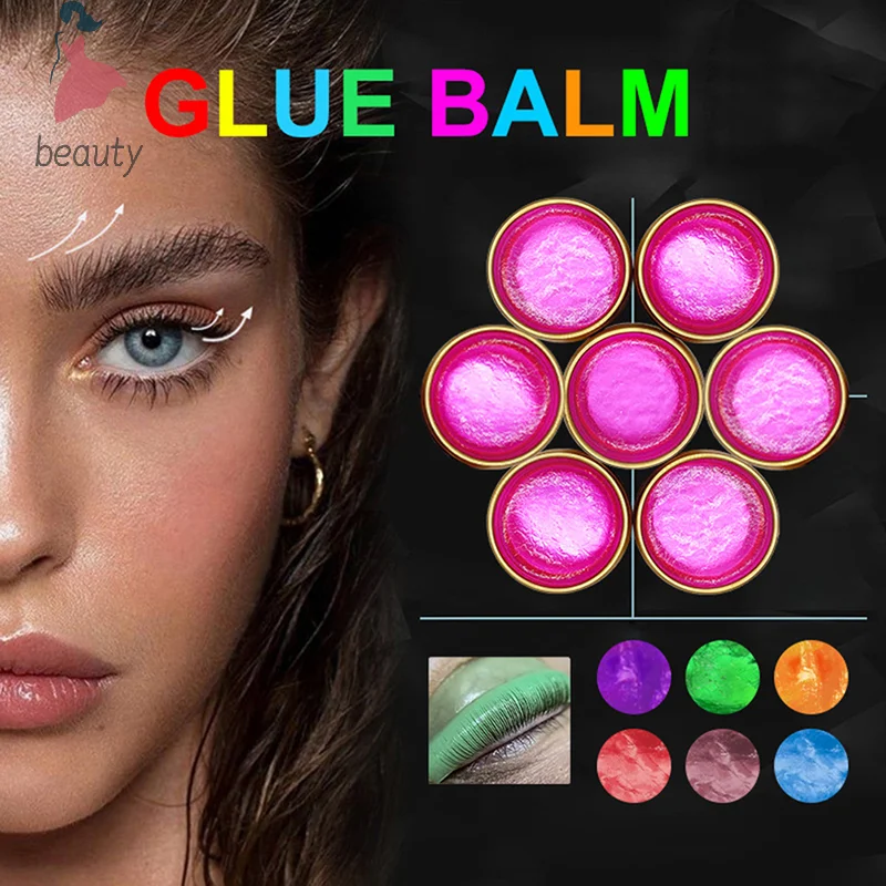 10g Lash Lifting Glue Wax Eyelash Extension Non Irritation Strong Fixer Vegan Lash Glue Balm Lifting Lash Wax Fixing Glue