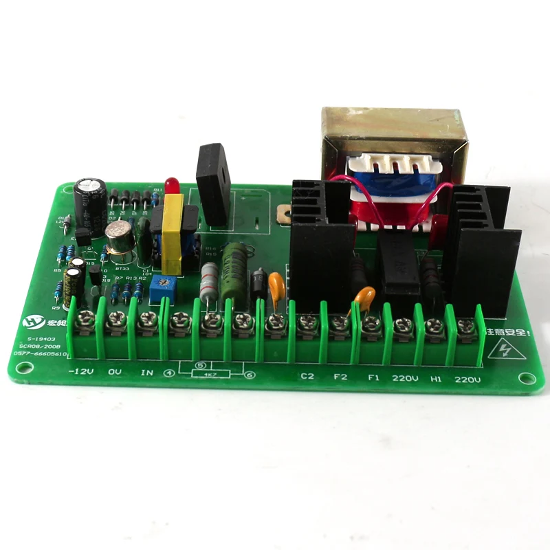 SCR08/200B DC motor speed control board supports 400W motor displacement