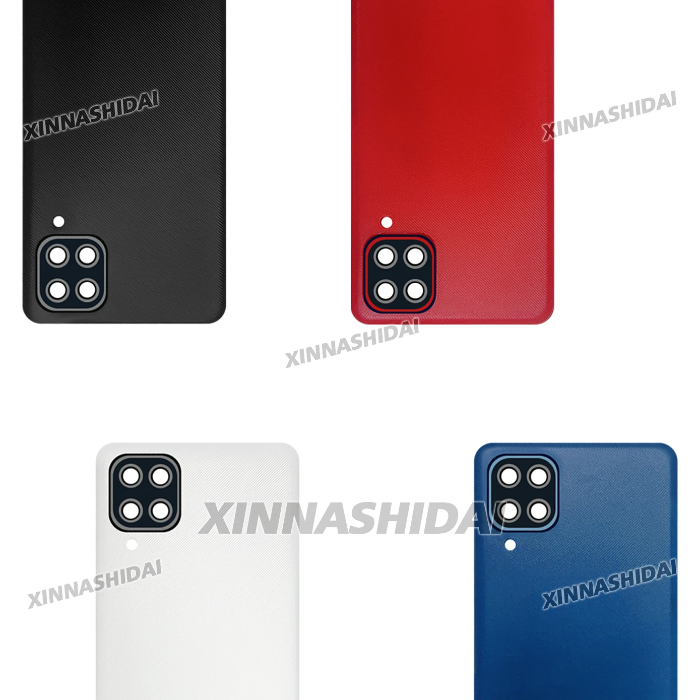 New Battery Back Cover For Samsung Galaxy A12 Replacement Accessories Set Mobile Phone Repair Parts-100% Tested Protective
