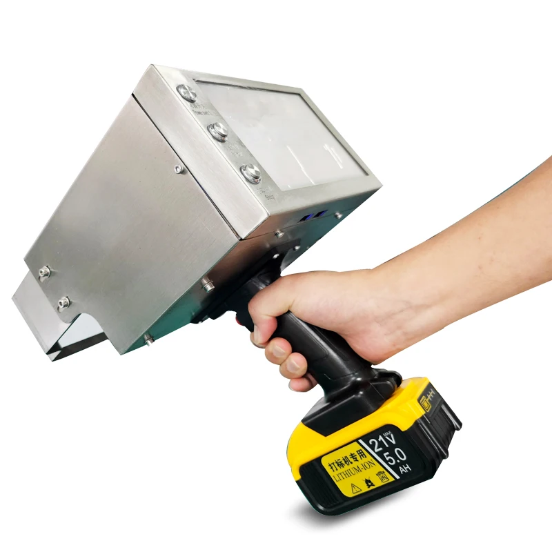 

Small And Convenient Handheld Lithium Battery Metal Engraving And Marking Machine With Touch Screen VIN Number Marking Machine