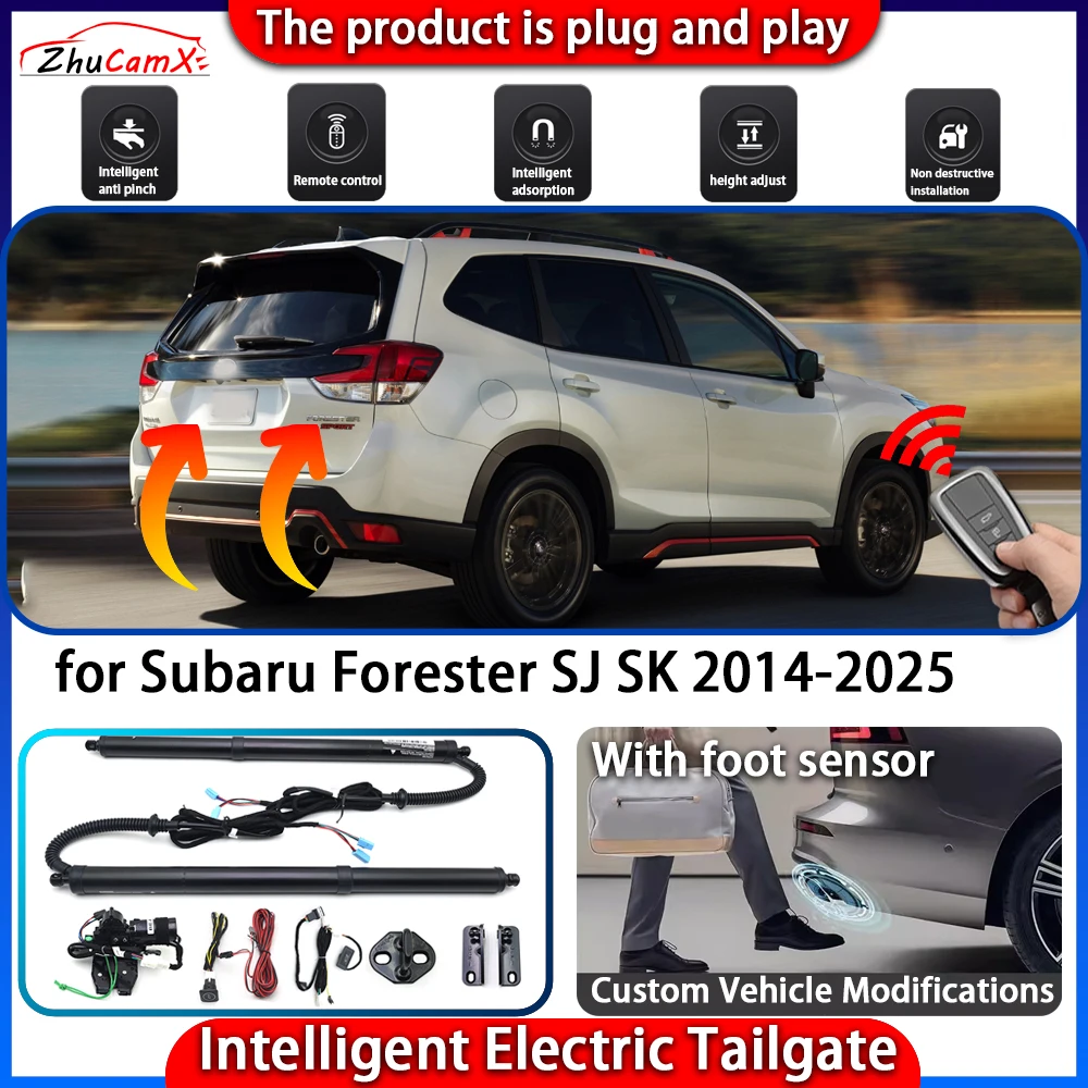 

ZhuCamX Smart Powered Tailgate System for Subaru Forester SJ SK 2014-2025 Automatic Intelligent Trunk Lift Control Kit