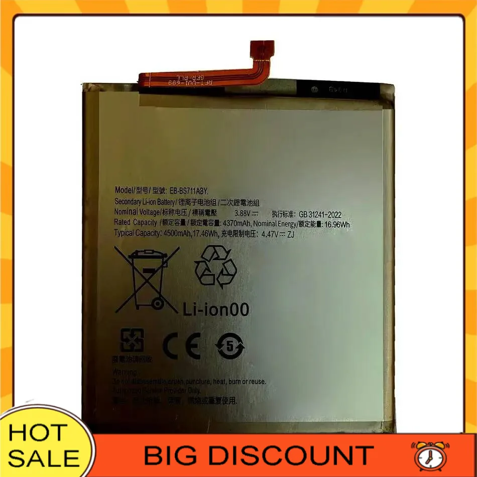 

Reliable Power EB-BS711ABY For Samsung Galaxy S23 FE 4500Mah Premium Replacement Mobile Phone Battery