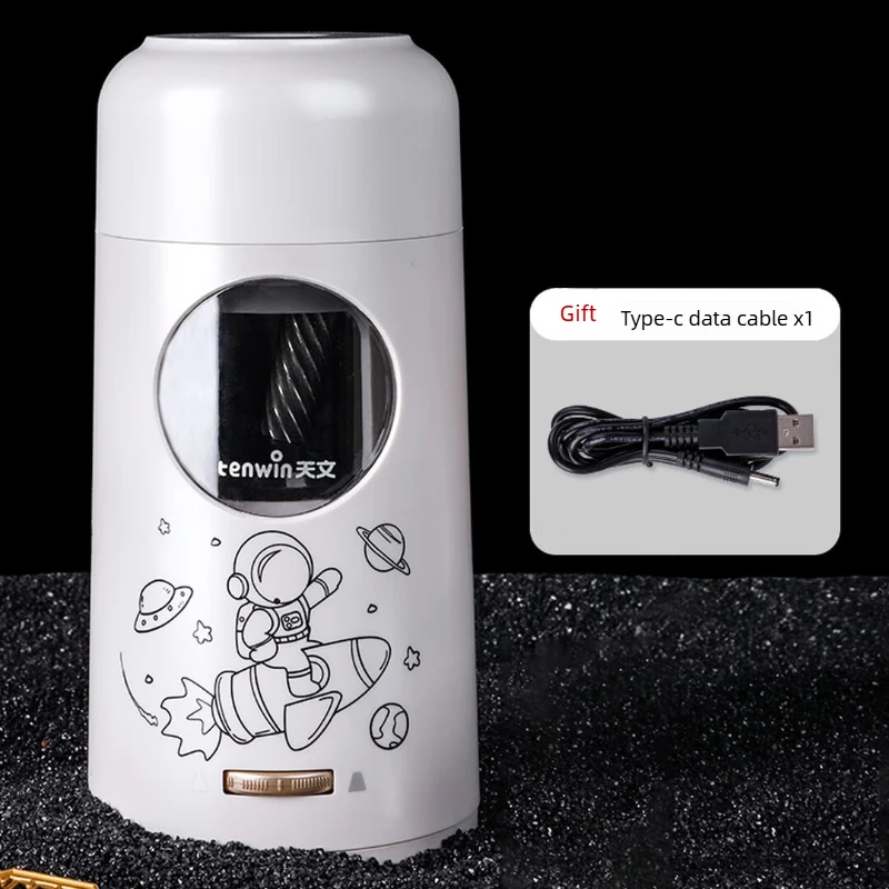 Automatic Pencil Sharpener 7-11.5mm Large Diameter Type C Rechargeable for Standard Jumbo Triangle Pencils School Use 자동 연필깎이