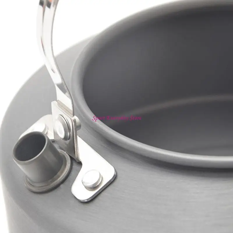 Aluminio aire libre Kettle Pots Camping Kettle Stovetop Whistling Tetero Durante Jome