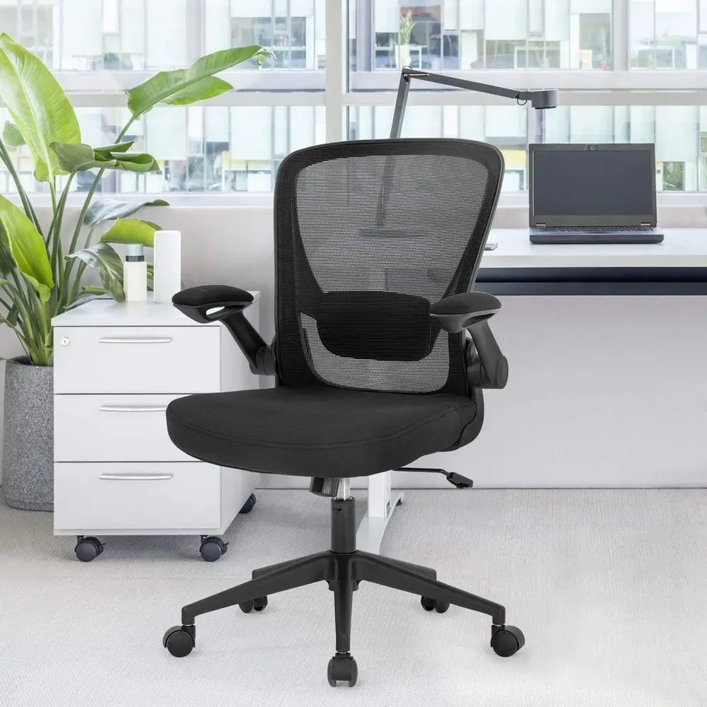 Home Oice Chair Ergonomic Desk Chair Mesh Computer Chair Swivel Rolling Executive Task Chair with Lumbar Support Arms Back Adjus