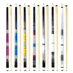 New Snooker Billiard Club Training 2-pc Billiard Pool Que Wooden House Cue Stick