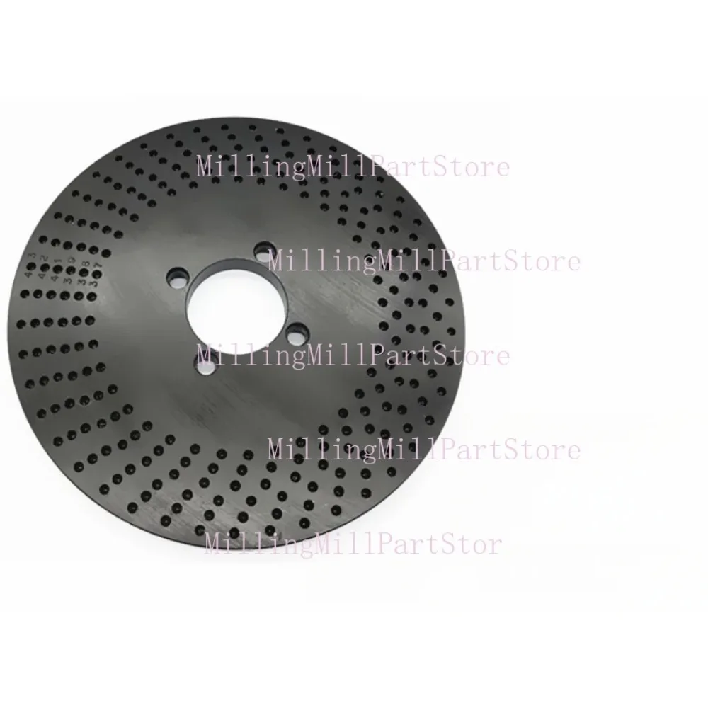Milling Machine Rotary Table Indexing Plate Index Disc Dividing Board Center Height 100/125/160/200/250mm Sparse Dense Plate