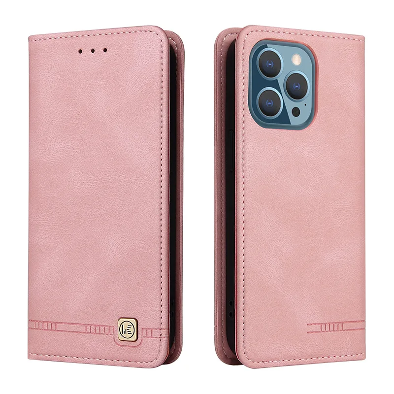

Leather Case for iPhone 15 Pro Max/15 Plus/15 Pro/15, Wallet Book Flip Folio Stand View Cover with Card Slot