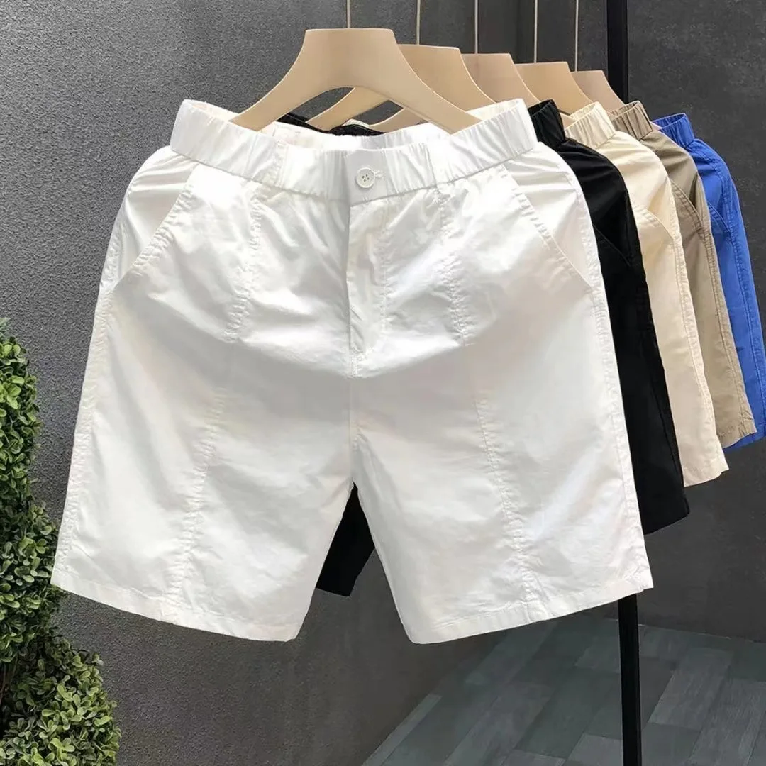 Summer New Simple Solid Color Men's Shorts