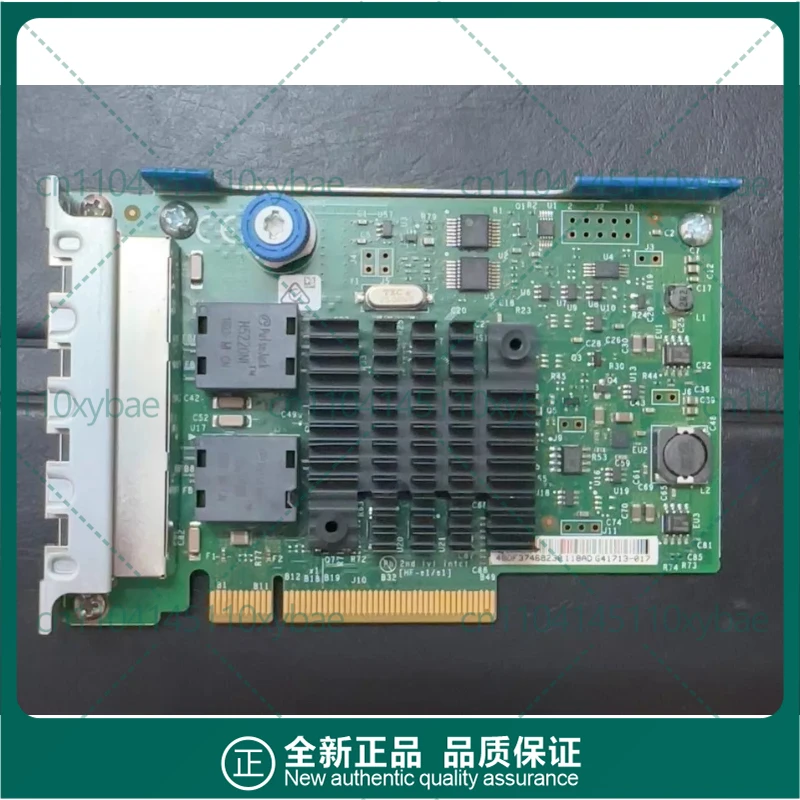 Used For HP Gen8 G9 server 366FLR four-port Gigabit network interface card PCI-E interface, support RJ45 direct connection