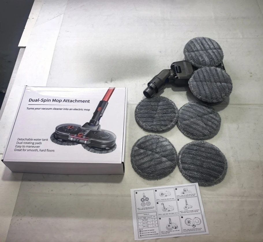Elektrischer Wischaufsatz für Dyson V7 V8 V10 V11 mit Wassertank 2-in-1 Nass-Trocken-Staubsauger Zubehör Bodenwischerkopf mit 3 Wischpads