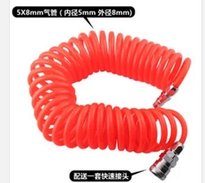 

PU5 * 8 spring tube, trachea, clip tube, pneumatic tool, air compressor