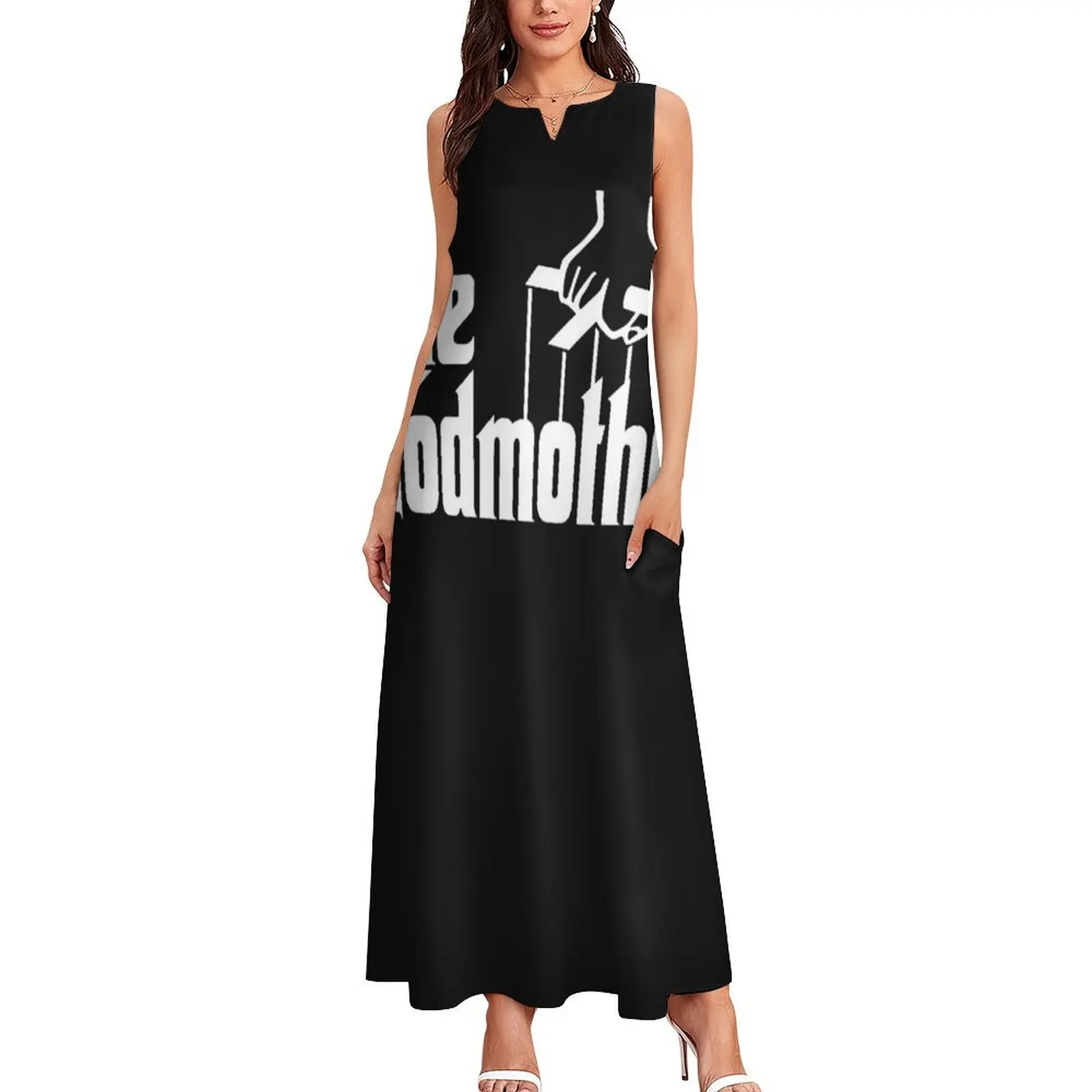 La madrina esencial camiseta vestido largo vestido de noche mujer ropa de mujer tendencia 2025