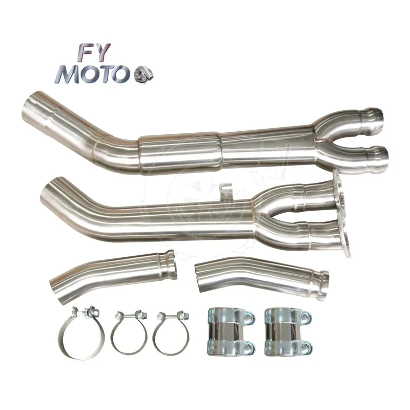 for BMW X3m X4m F97 F98 3.0t S58 Midpipe 2019+ Two Pieces Design Resonated