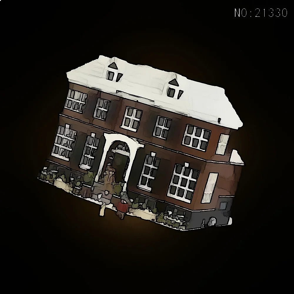 New Home Alone House Set Model Bricks Educational Toys For Friends Birthday Holiday Gifts for Family Decor Gifts