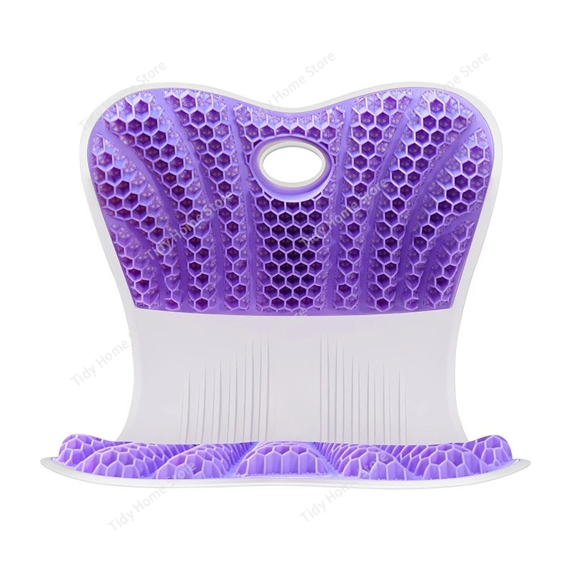 Breathable TPE waist sitting chair, honeycomb hip pad, tailbone decompression office waist cushion