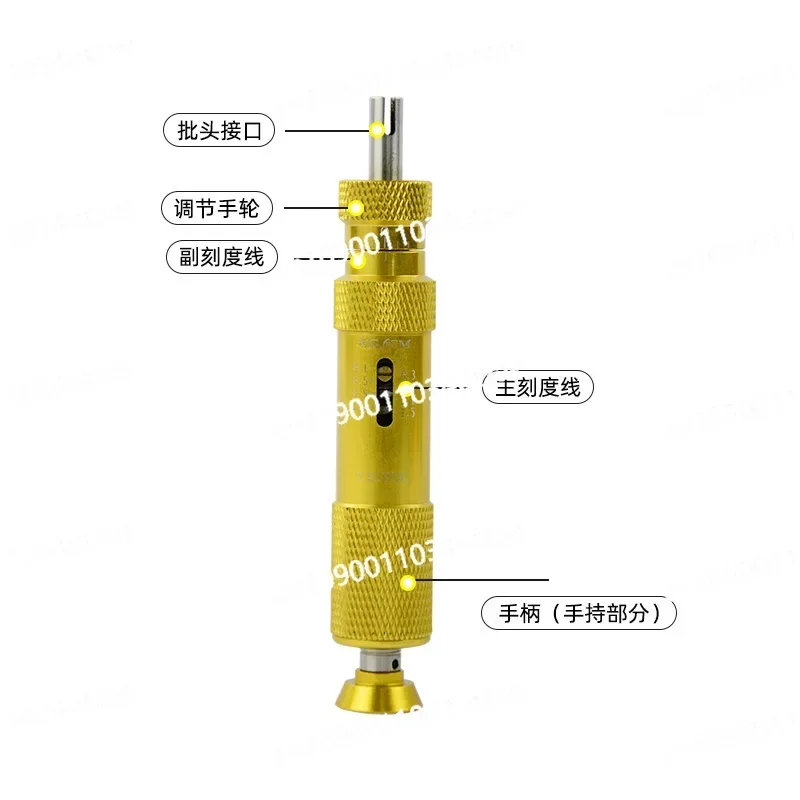 Preset Torque Driver Torque Screwdriver Adjustable Torque Driver  Dynamometer Send Batch Head