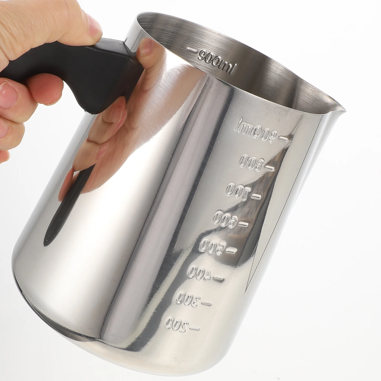 

Stainless Steel Frothing Cup 500Ml Large Capacity Milk Pitcher For Coffee Art Kitchen Use Steaming Pitcher Household Dairy