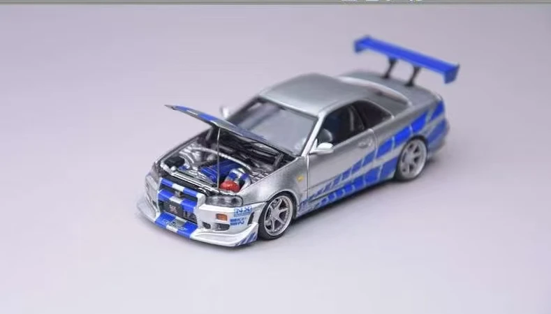 Focal Horizon FH 1:64 alloy model R34 Fast & Furious - AliExpress 26