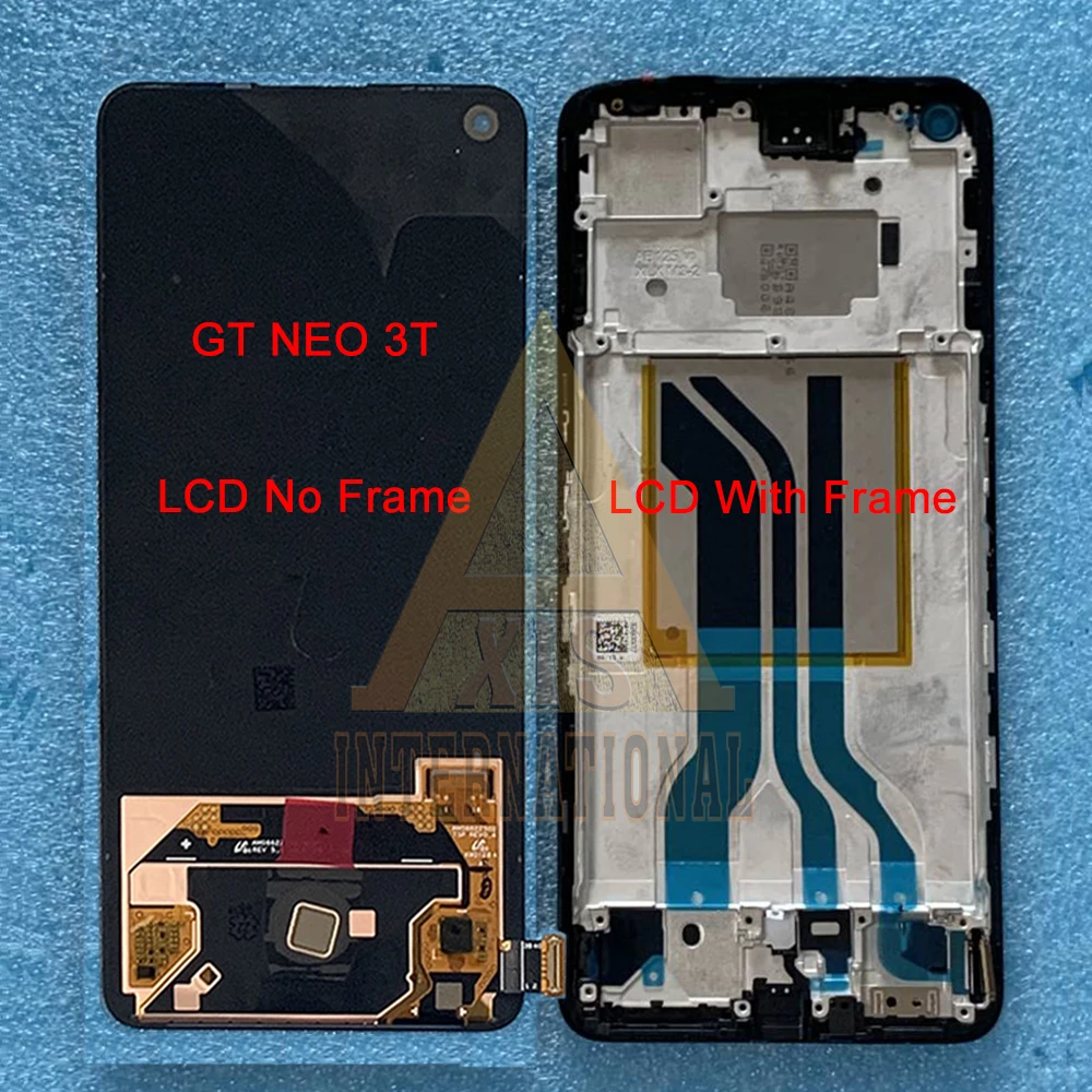 

Original Amoled For Oppo Realme GT3 GT 3 RMX3709 LCD GT NEO 3 RMX3561/60 Display Screen Frame Touch For Realme GT Neo 3T RMX3372