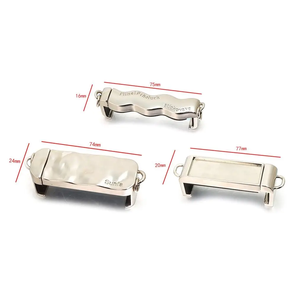 Universal Phone Lanyard Wavy Back Clip Adjustable Length Chain Bag Accessories Water Corrugated Metal Hanging Chain Collocation