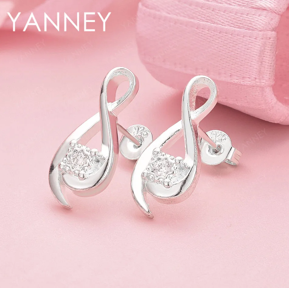 

Стильные серьги из стерлингового серебра 925 пробы с нежными циркониями в форме капли для женщин, аксессуары для вечеринок, обручальные украшения